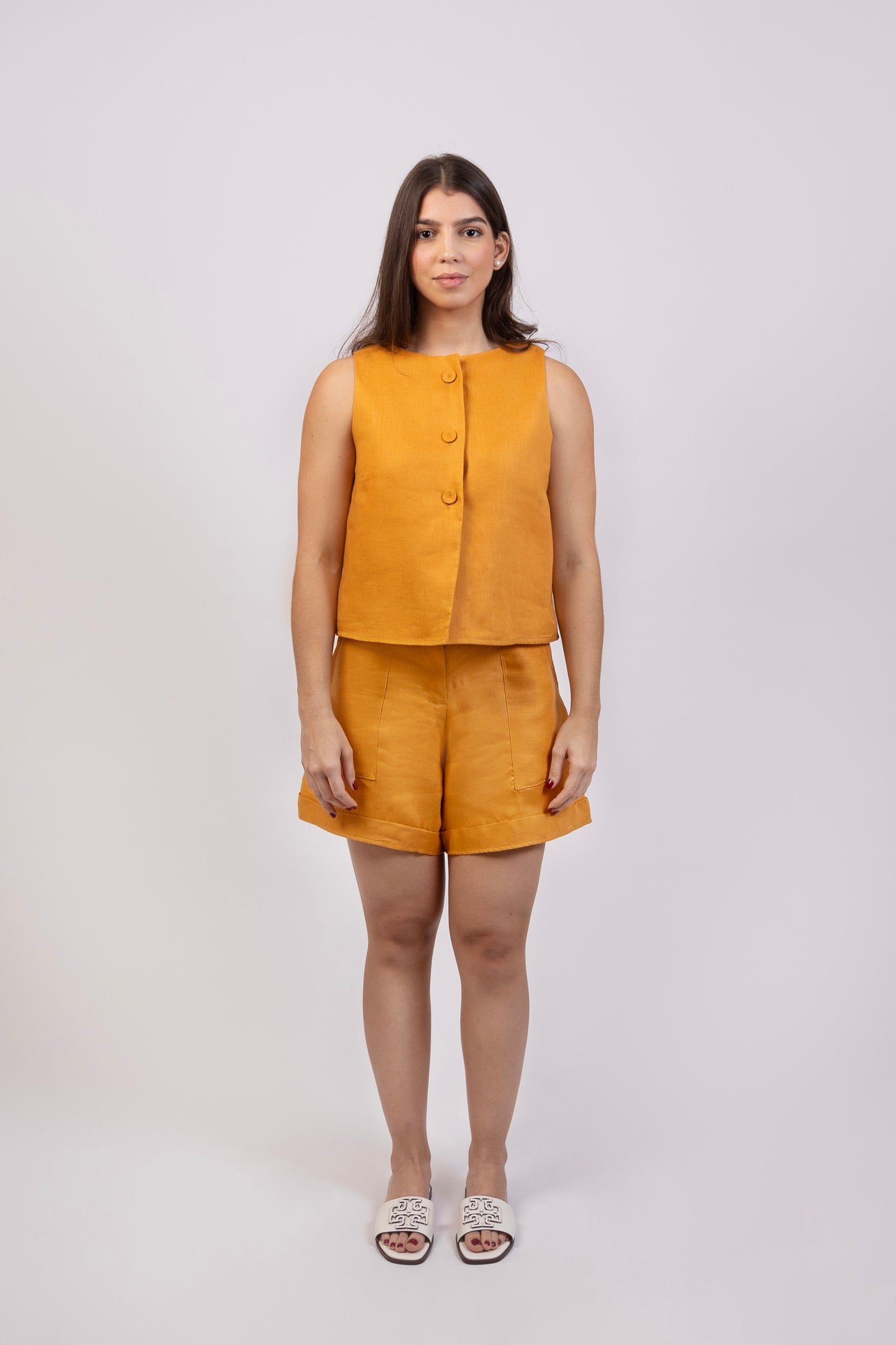 Sienna Beige Shorts